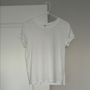 White Crew Neck T-Shirt